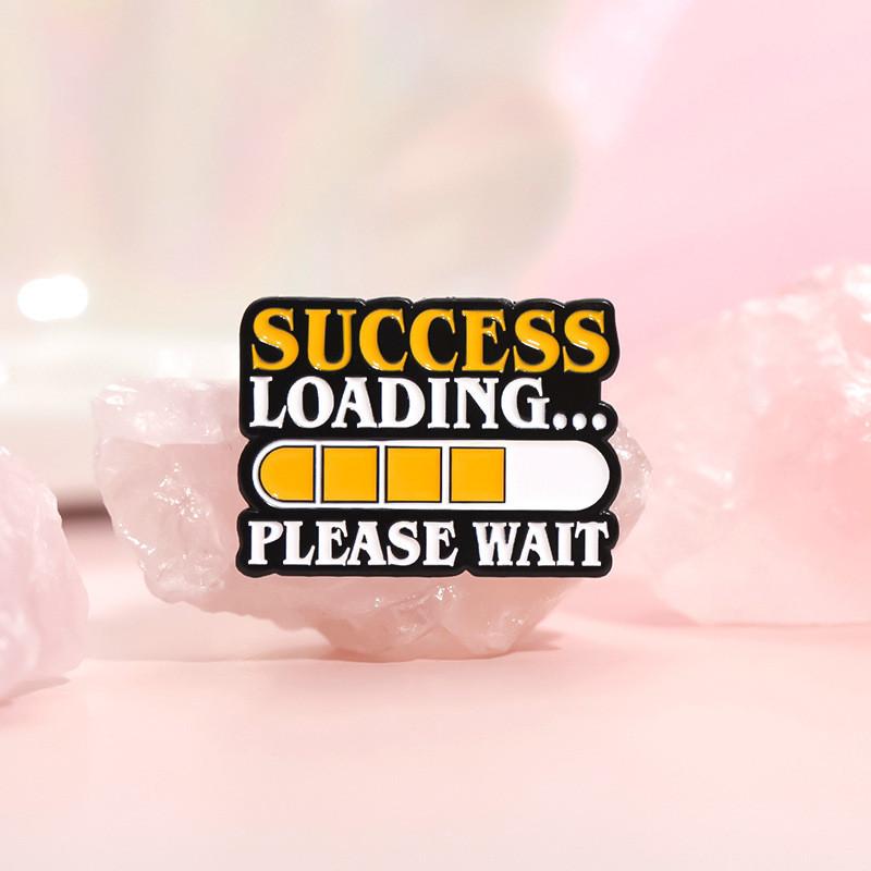 Colorful Cartoon Character Brooch With Trendy Metallic Finish For Stylish Accessories