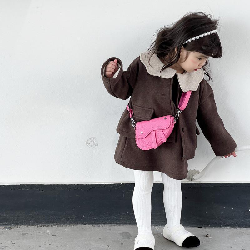 Bag Small Childrens Saddle Handbag Stylish Crossbody Bag Clothing Accessory Bag