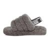 Детские меховые шлепанцы Fluff Yeah Charcoal 1098494K-CHRC