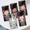 Стеклянный чехол для Samsung Galaxy A52 A71 A50 A51 A70 A21s A31 A72 A10 A12 A30 A22 5G, чехол для телефона, маска самурая Они