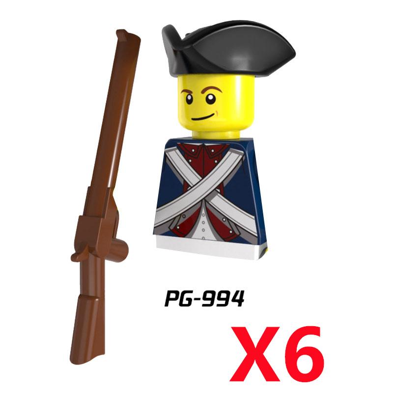 Средневековый Солдат Рыцарь Фигурка MOC Строительный Блок Зеленый Дракон Замок Пехота Орки Пират Римская Кавалерия Оружие Игрушки Подарки D122