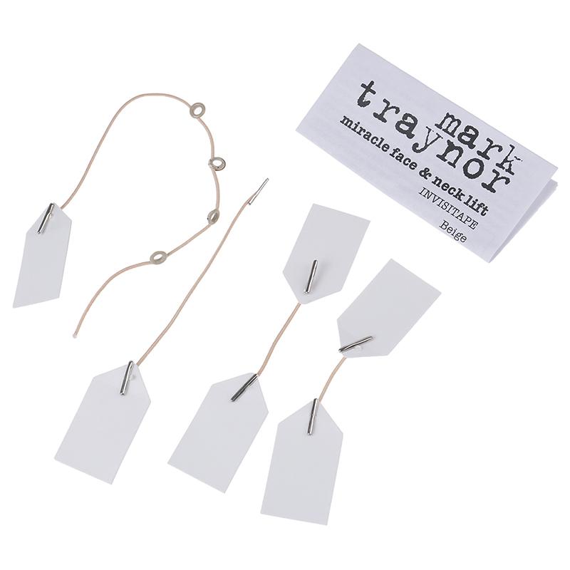 40 шт. Лента для подтяжки лица, невидимые V-образные пластыри, комплект тонких наклеек для лица