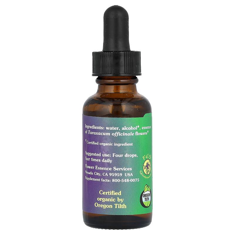 Dandelion Flower Essence, 1 fl oz (30 ml)