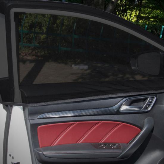 Автомобильный солнцезащитный экран Защита от УФ-лучей и конфиденциальности Эластичные экраны на окна автомобиля Солнцезащитный козырек для автомобильного кемпинга Жаростойкий барьер против старения