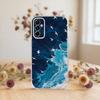 Морской Чехол Для Телефона Samsung A10, 12, 20, 21S, 30, 31, 40, 50, 51, 52, 70, 71 Прозрачная Крышка