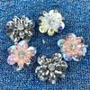 Handmade Beads Crystal Beads Beads Flower Jewelry Headgear Diy Accessories