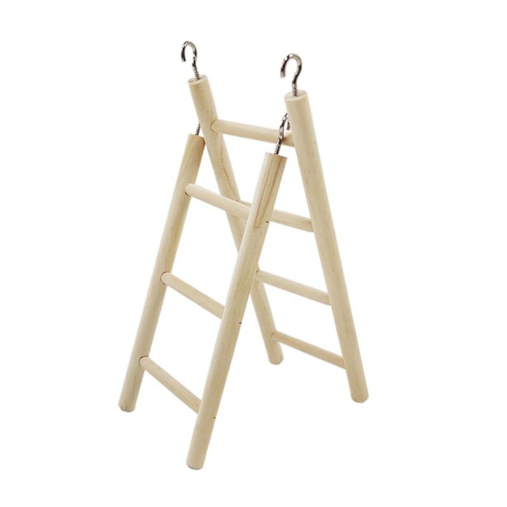 1 шт. Игрушки для птиц Деревянные лесенки Качели Когтеточка Жердочка Лазалка 3/4/5/6 Лестница Клетка для птиц Хомяки Попугаи Игрушки Подвесные Товары для домашних животных