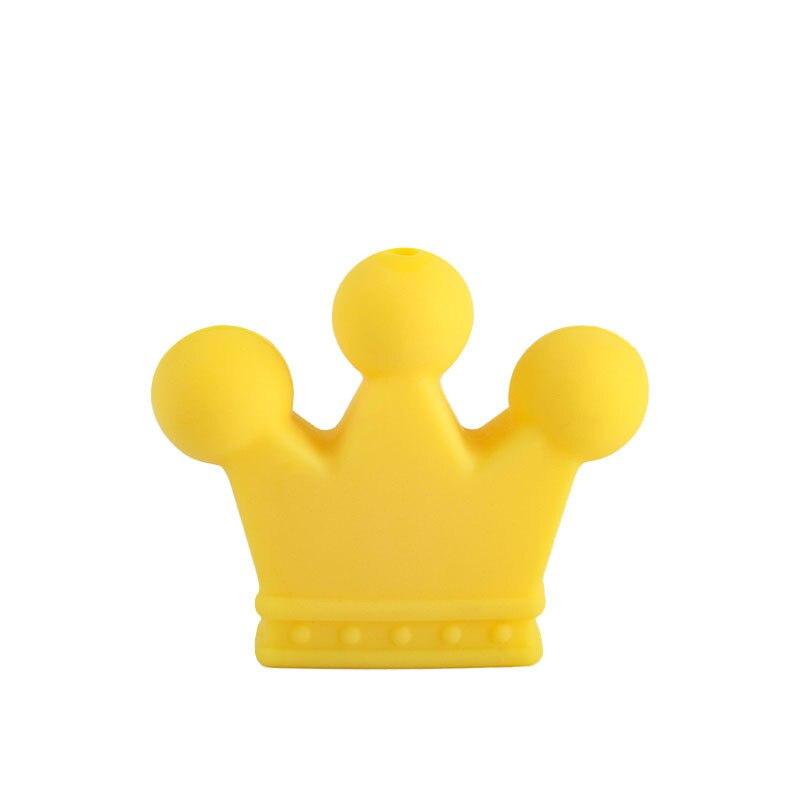 2 шт. Цепочка для детской соски-пустышки, аксессуары, силиконовые бусины в форме короны, браслет для моляров, защищающий от падения соски-пустышки, аксессуары