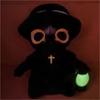 Милая коллекция плюшевых игрушек на Хэллоуин, мягкая плюшевая игрушка-колдун, моль, плюшевая игрушка, декор комнаты, подарок на Хэллоуин