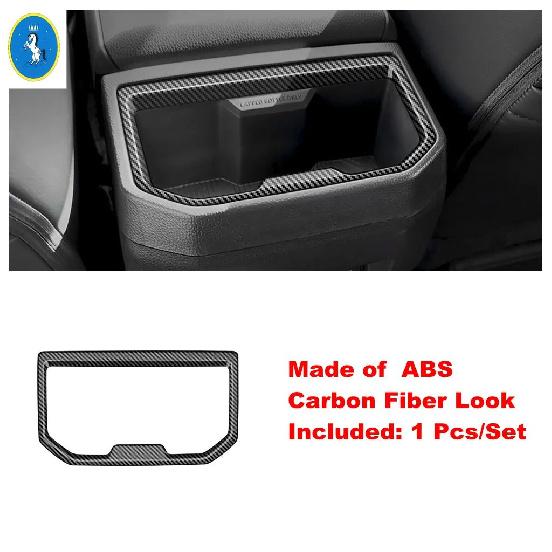 Window Lift Panel / Steering Wheel Frame / Water Cup Holder Decor Sticker Cover Trim ABS Accessories For Toyota Tacoma 2024 2025