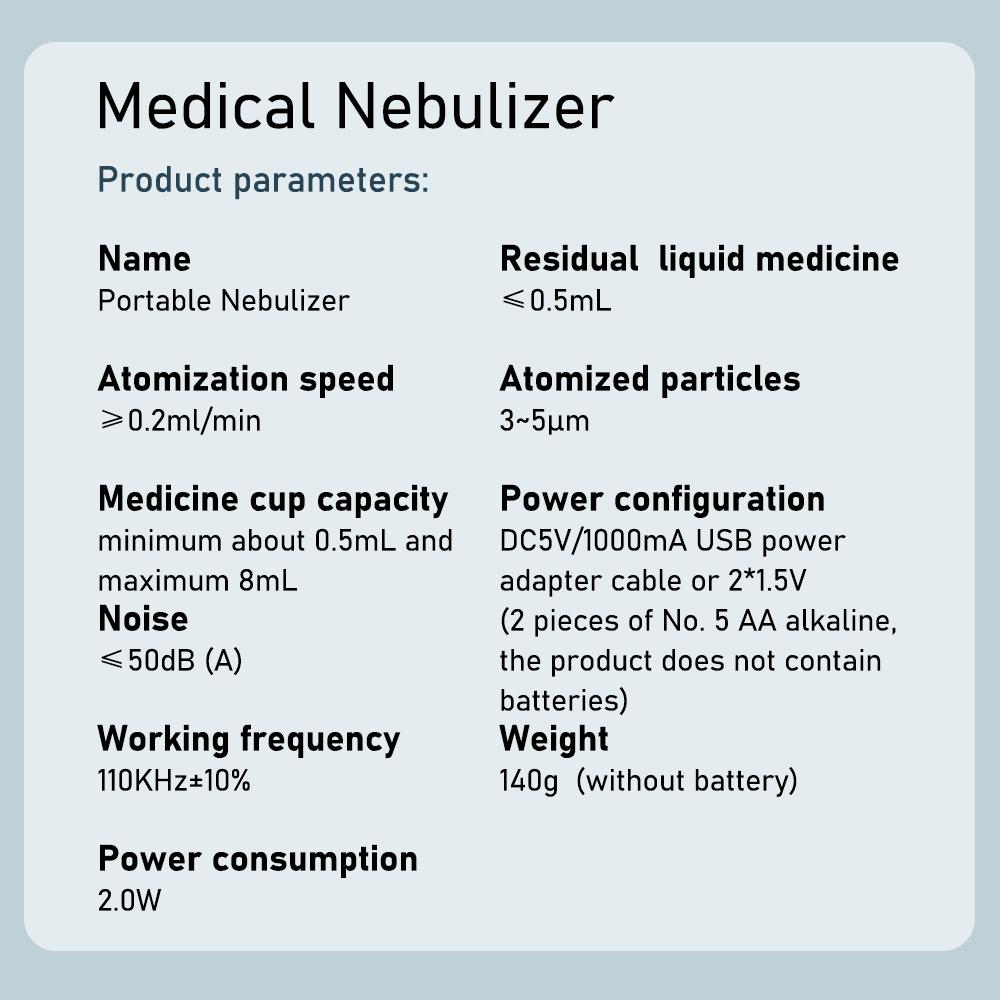 Небулайзер ингалятор портативный