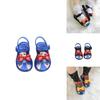 Charming Mini Melissa Snow White Girls Sandals With Adorable Cartoon Pattern Design
