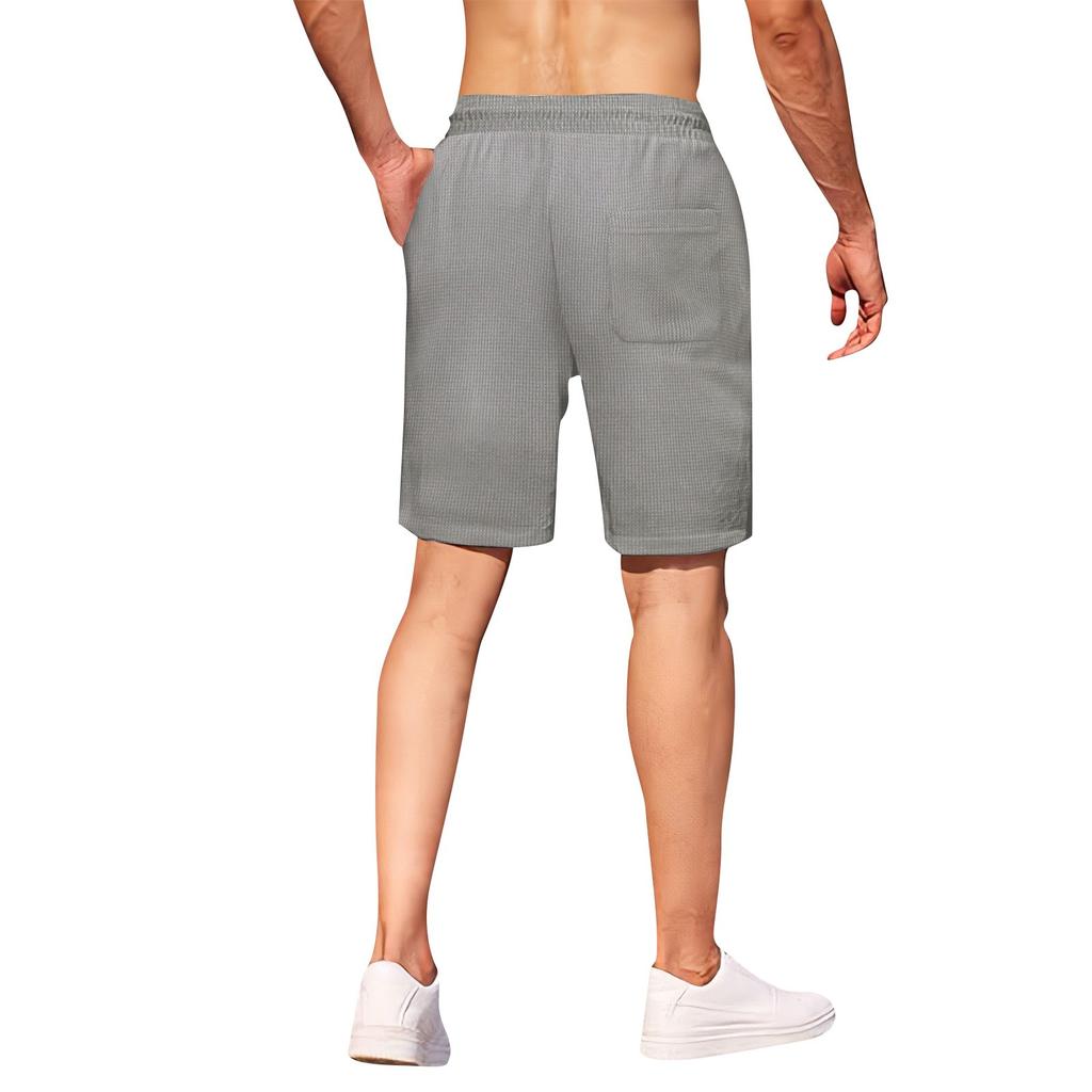 Мужские летние быстросохнущие дышащие спортивные шорты свободного кроя для повседневной носки, для бега на открытом воздухе, для тренировок, для фитнеса