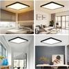 Новый ультратонкий светодиодный потолочный светильник 2,4 см для дома и кухни, современные потолочные светильники для спальни, квадратный верхний светильник для гостиной, светодиодные потолочные светильники