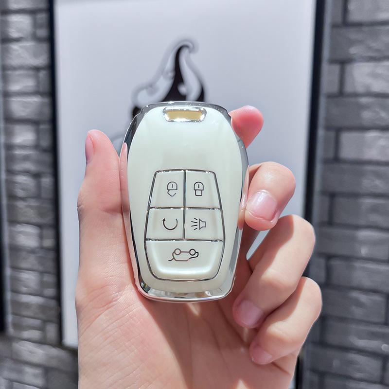 ТПУ Чехол-защита для корпуса брелока автомобильного ключа Для Southeast Soueast Dx3 Dx7 Braun Lingzhi V5 Lingshi V6 Lingyue V3 Аксессуары