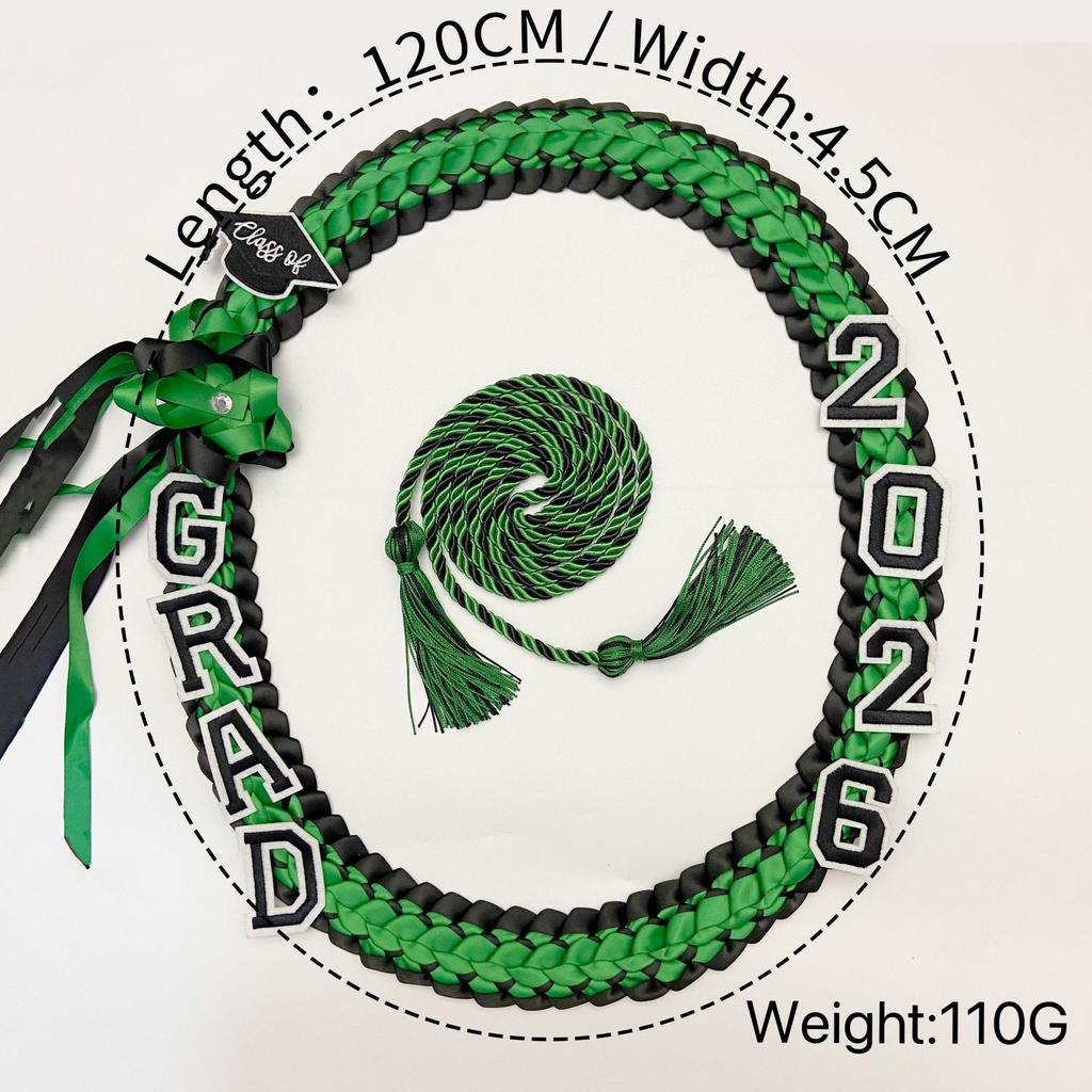 2026 Graduation Ceremony Award Garland Wide Double Layer Graduation Honor Cord Combination