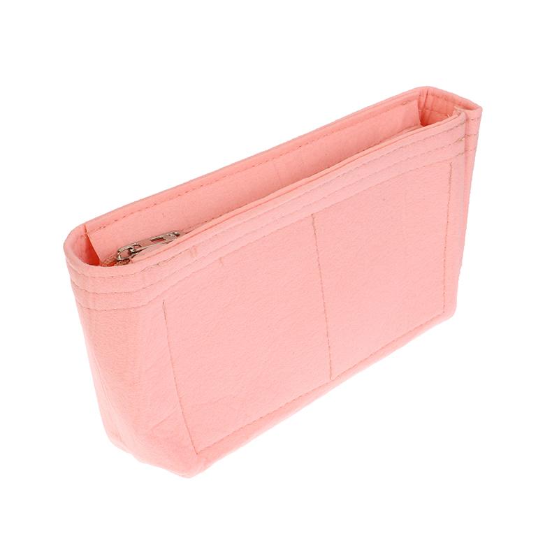 Войлочная вставная сумка подходит для косметичек, сумка-вкладыш для дамской сумочки, войлочная тканевая косметичка, переносная вставная сумка-органайзер для путешествий