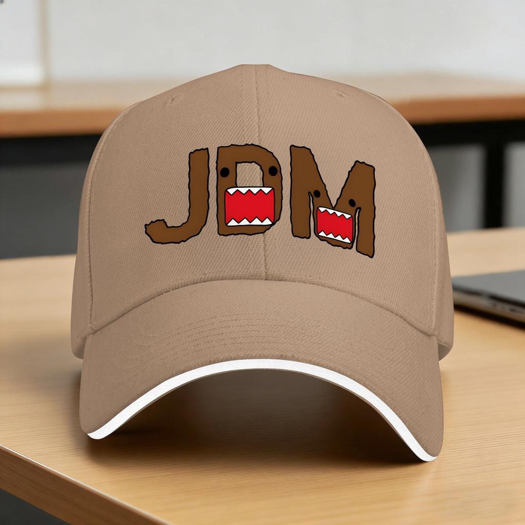 Бейсболка Domo Jdm Дизайн для Женщин Мужчин Хип-Хоп Кепки Летний Уличный Стиль На Открытом Воздухе Спорт Кепка Snapback