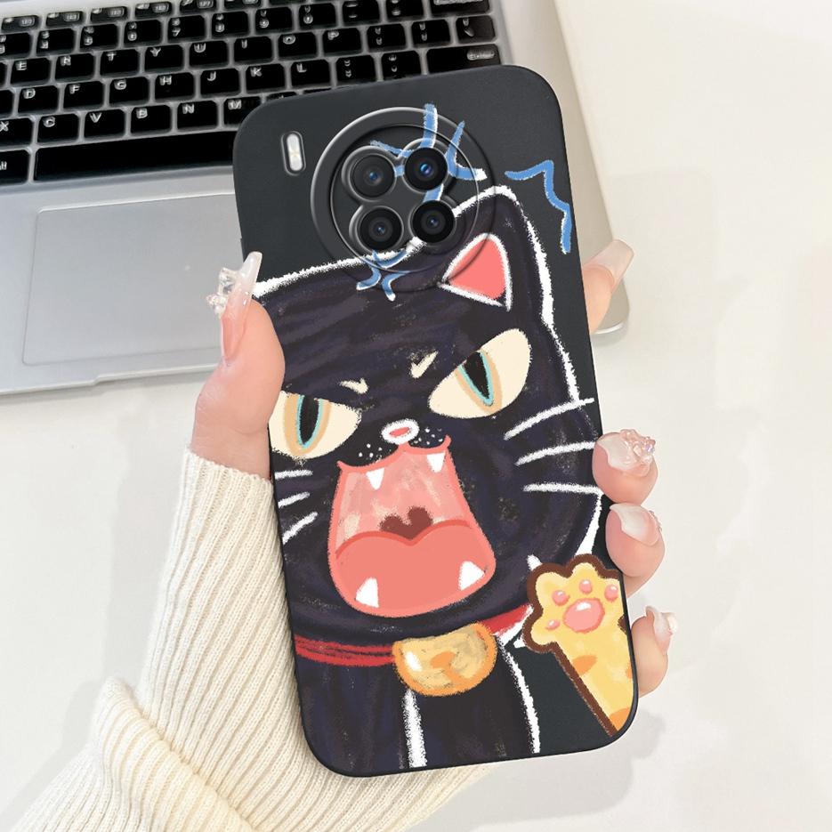 Чехол для Huawei Nova 8i Honor 50 Lite NTN-L22 Роскошный Чехол с Конфетным Рисунком Мягкий ТПУ Чехол для Телефона Для Honor 50 Lite Nova8i Задняя Крышка