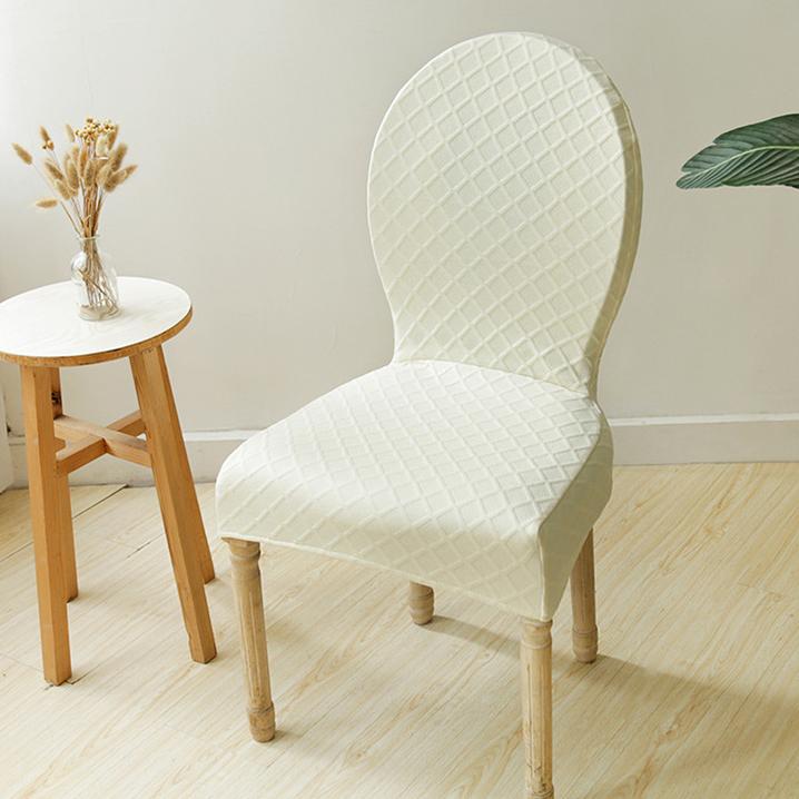Чехлы на стулья с круглой спинкой, эластичные чехлы на сиденья для ресторана, защитные чехлы на стулья, эластичные чехлы на банкетные табуретки для отеля