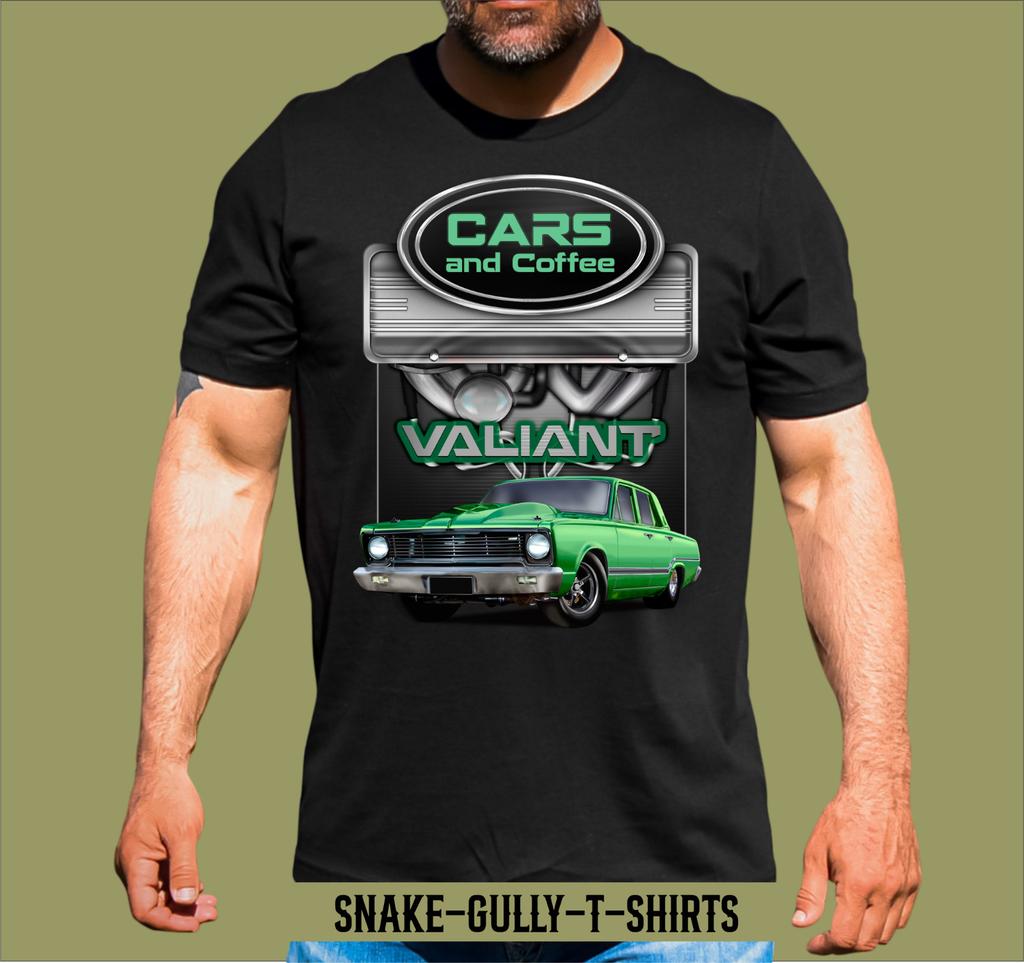 VALIANT CARS AND COFFEE T-SHIRT