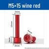 Винты с цилиндрической головкой и шестигранным углублением под ключ M5 из анодированного алюминия - Легкие, Прочные, Износостойкие