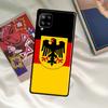 Чехол-эмблема Флаг Германии для Samsung Galaxy A54 A06 A05 A16 A26 A36 A56 A53 A32 A52 A33 A13 A55 A35 A15 A14 A34