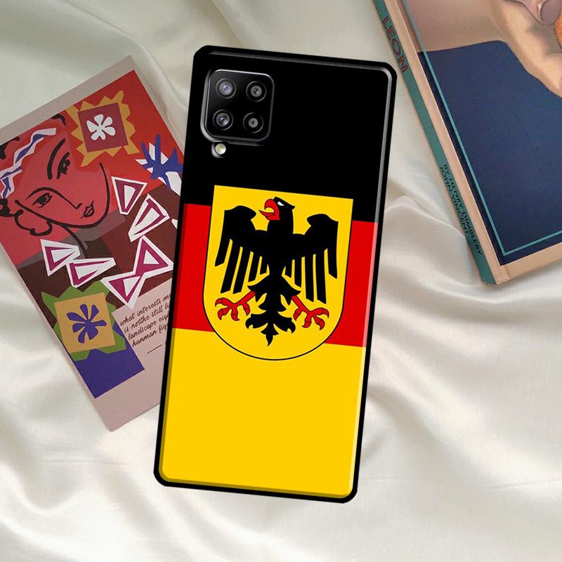 Чехол-эмблема Флаг Германии для Samsung Galaxy A54 A06 A05 A16 A26 A36 A56 A53 A32 A52 A33 A13 A55 A35 A15 A14 A34