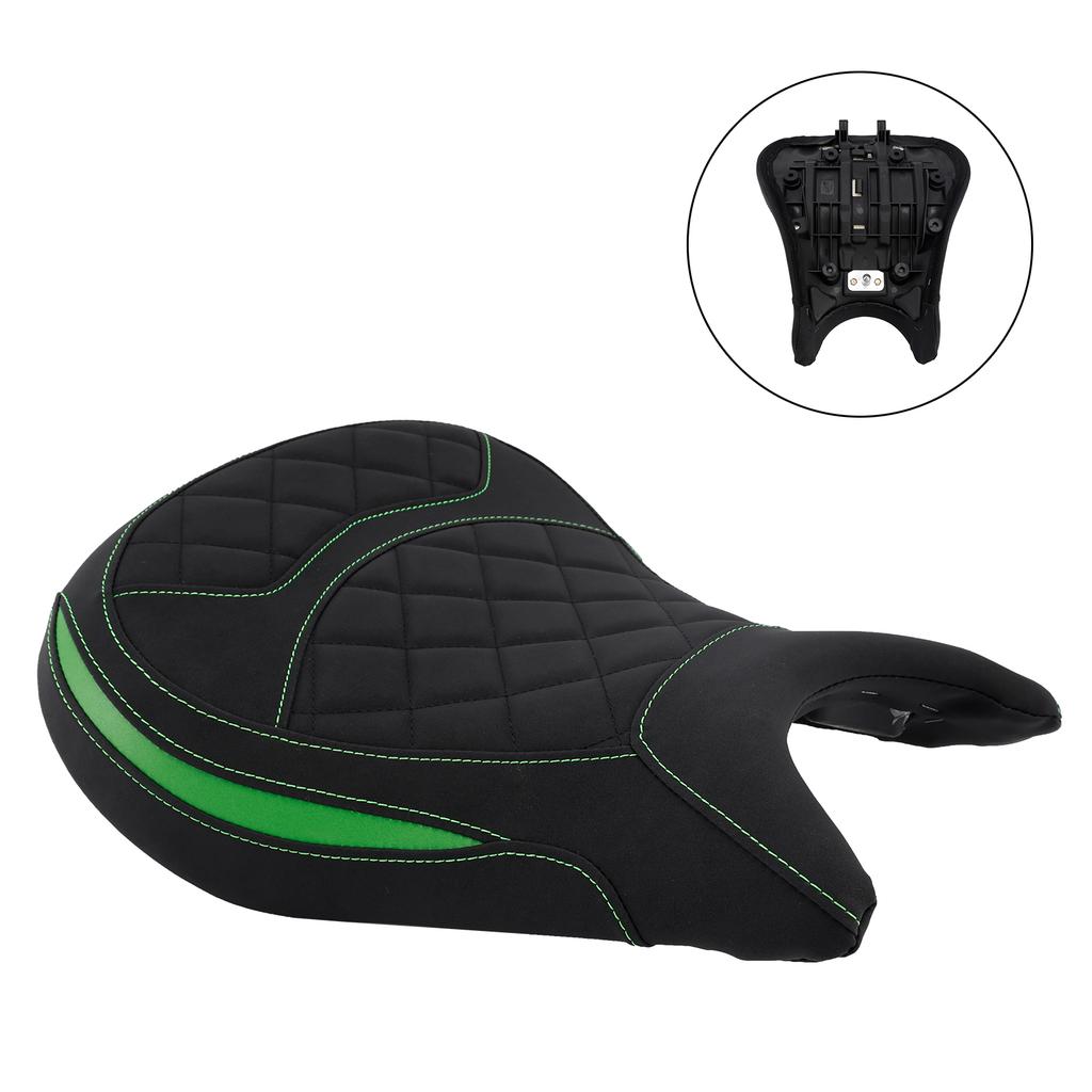 Front Raider Seat Driver Cushion Lower Green For Kawasaki Eliminator 500 24-25