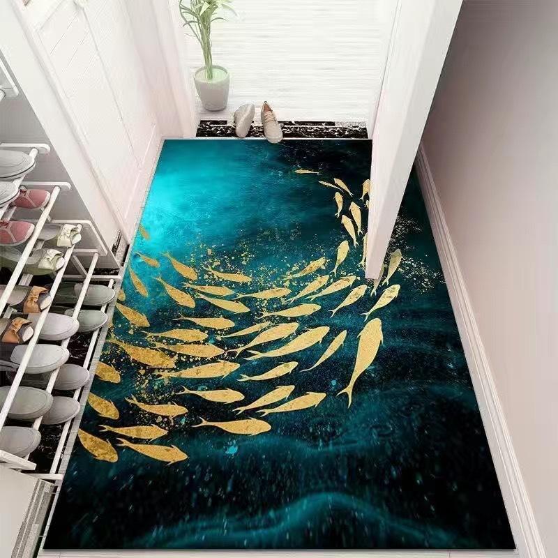 Домашний коврик для пола Коврик для двери Входной коврик Коврик для двери Коврик для ног Входной ковер