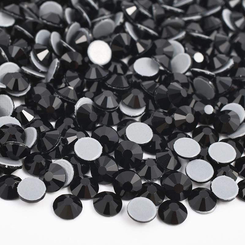 Хрустальное стекло Плоское дно Горячая дрель Аксессуары для одежды Ювелирные изделия Аксессуары Наклейка Дрель Аксессуары для самостоятельного изготовления Клей Горячая дрель Имитация австрийской