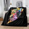 1pc Colorful Power Rangers Home Decor Blanket: Perfect Gift for Bedroom, Living Room, Travel, Camping, Car, Beach, Office Nap, Cozy Flannel Throw for
