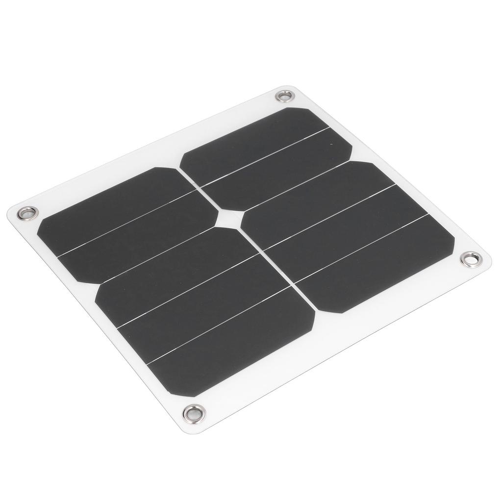 15W Solar Panels USB High Conversion Efficiency Light 5V Portable Solar Power Bank for Camping