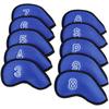 3,4,5,6,7,8,9,P,S,A Golf Putter Accessories Golf Headcovers Golf Iron Covers Set Golf Club Cover