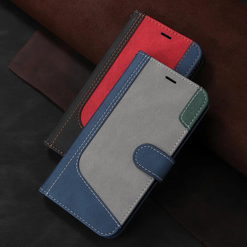 Кожаный чехол для Xiaomi 14T Poco F6 X6 M6 C65 Redmi Note 14 13 Pro Plus Redmi 14C 13C 12C K70E K70 Turbo 3 A3 Кошелек Чехол-подставка