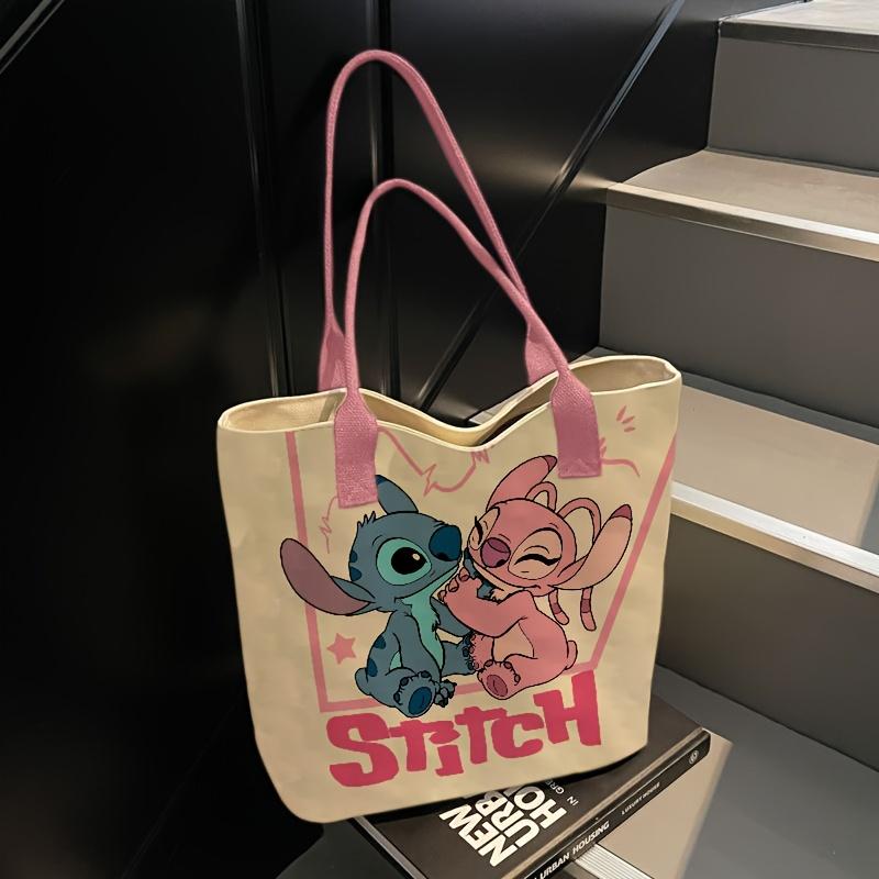 Disney Сумка через плечо Stitch Casual с застежкой-молнией, для поездок на работу, покупок, подарков