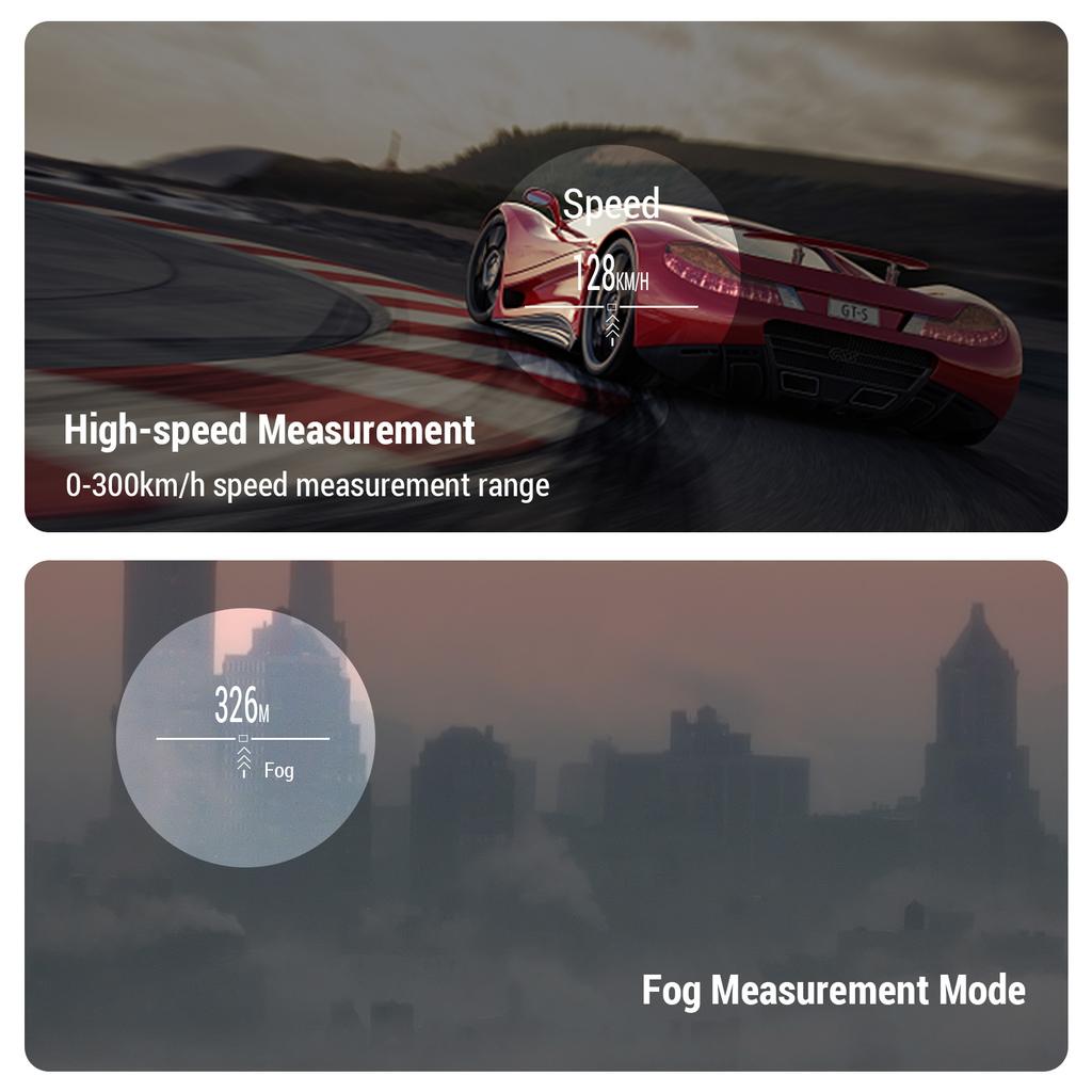 Лазерный дальномер для гольфа 600 м с измерением высоты и угла, монокулярный телескоп и нескользящая текстура