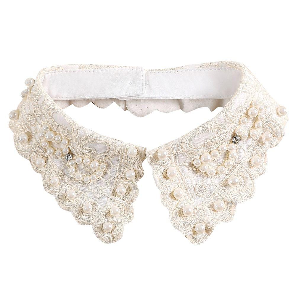 New Lapel Fake Collar Vintage Detachable Shirt Collar for Women Blouse Sweater False Collar Lapel Top Neckwear Ties