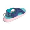 Adidas Comfort Sandal C Space Leather Comfortable Versatile Durable Kids Sandals Kids Sandals Blue FY8858