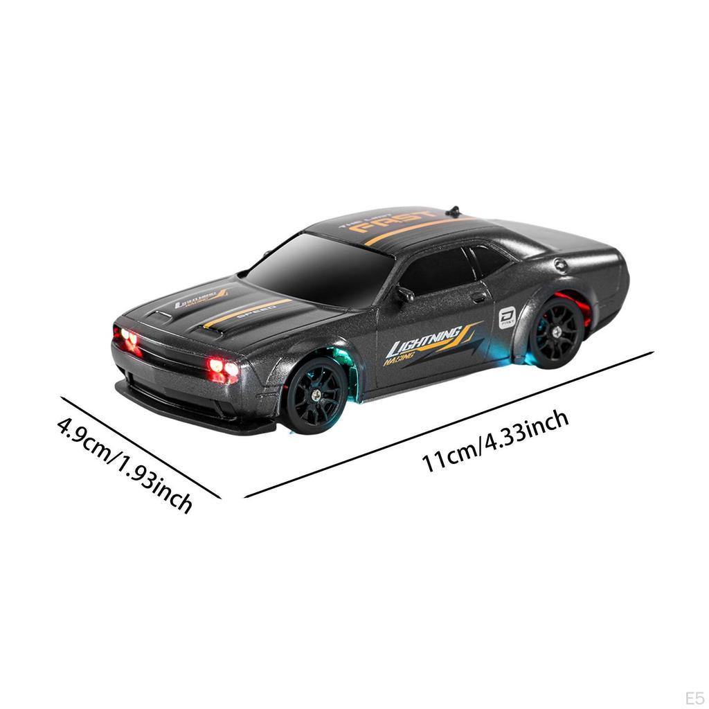 1/43 RC Speed Car Mini Toy Without High Model Vehicle Race for Age 6 7 8+