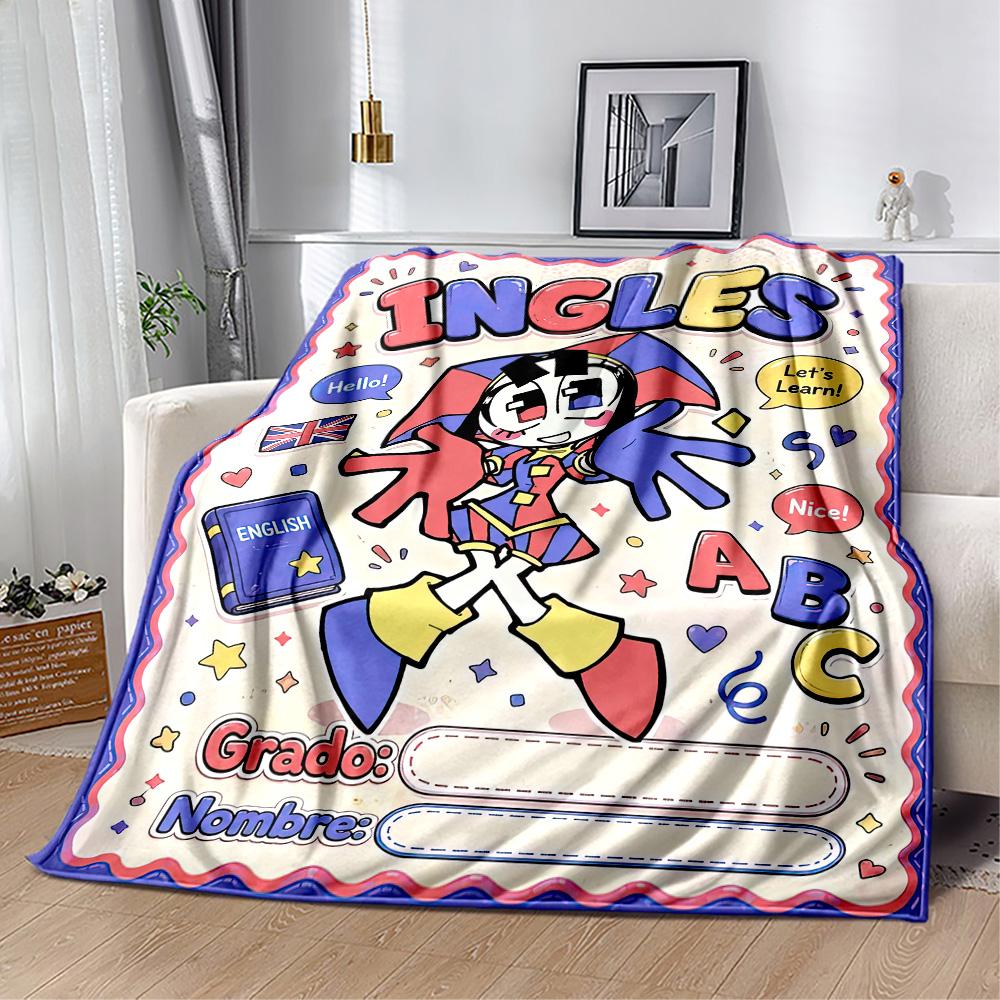 Digital Circus5 Blankets are suitable for living rooms,making them an ideal choice for outdoor travel and gifts.