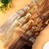 1 Pair Practical Simple Modern Tie Backs Holder Strap Tassel Curtain Rope Braided Tiebacks