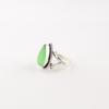 Green Cat's Eye Gemstone 925 Sterling Silver Jewelry Handcrafted Designer Ring RR-57-41