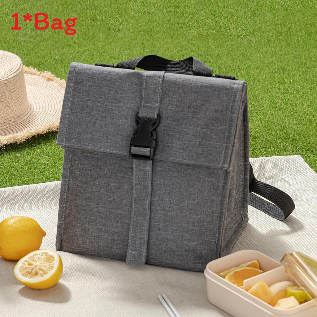 Japanese Style Insulated Food Carrier With Breathable Oxford Fabric And Multipurpose Storage