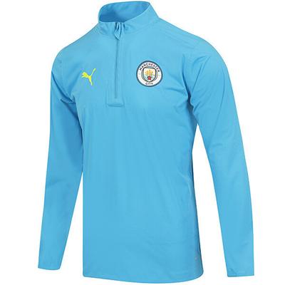 Puma Манчестер Сити Тренировочный Про Дождевик Плетеная Рубашка