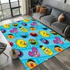 2025 New Style Sesame Street Cartoon TV Carpet Rug for Living Room Bedroom Home Sofa Decoration,Kids Play Non-slip Floor Mat