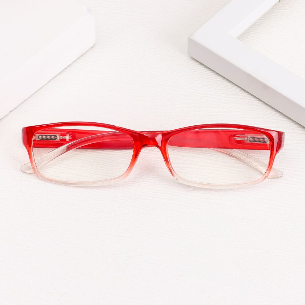 Fashion Vintage Eye Protection Elegant Eyeglasses Ultra Light Frame Anti-Blue Light Reading Glasses