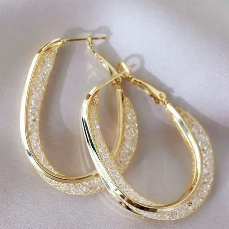 Серебряные овальные серьги в стиле бохо, большие висячие антиаллергенные серебряные серьги-иглы, модные круглые дизайнерские роскошные серьги