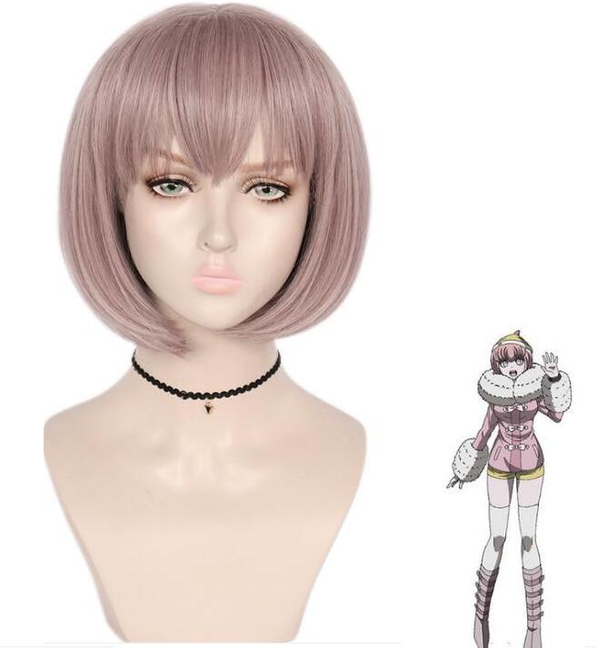 Аниме короткий парик косплей Danganronpa Ruruka Andoh костюм Dangan Ronpa термостойкие синтетические волосы Ruruka Andoh женские парики
