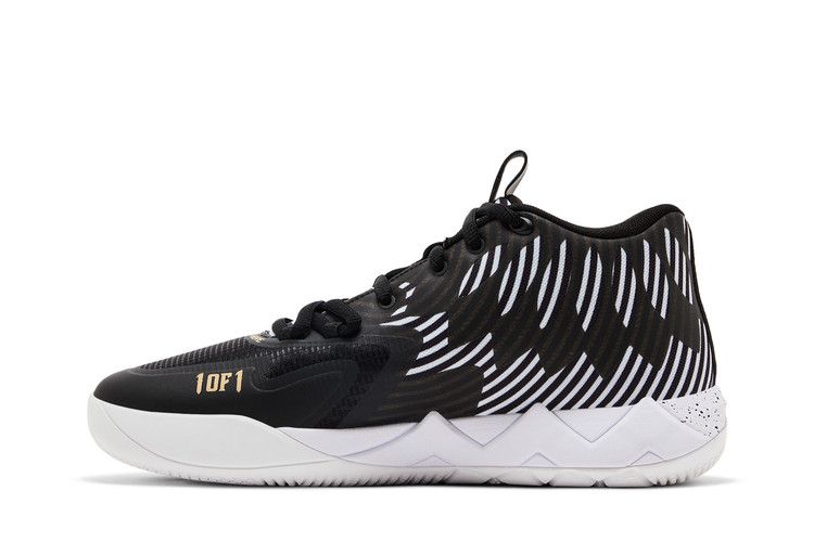 Мужские кроссовки Puma LaMelo Ball MB.01 Foot Locker 50-й юбилей Черный/Белый/Золотой
